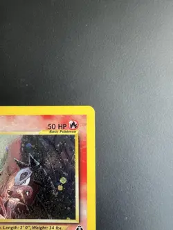 Pokemon Neo Discovery Houndour 5/75 Holo Rare Card -LP - Image 4