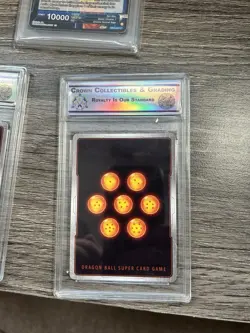 3 Graded 10 Dragon Ball Z Cards Son Goku Absorption Onslaught Unending Torrent - Image 5
