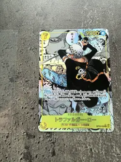 Trafalgar Law OP10-119 MangaART Parallel One Piece Card Japanese - Image 1