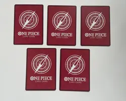 ONE PIECE Pillars of Strength OP03 5 Leader 168 Mixed Yellow Deck Card Lot Japan - Image 3