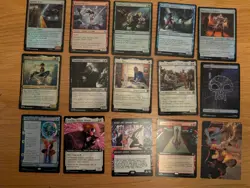 Magic The Gathering MTG Spiderman Bundle From Collector Booster X15 Cards - Image 1