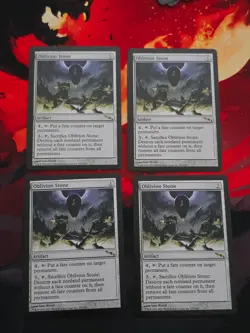 MTG EDH CEDH Oblivion Stone x4 - Image 1