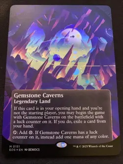 Gemstone Caverns (0061) (Borderless) Edge of Eternities: Stellar Sights Foil - Image 1