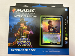 Magic The Gathering Doctor Who Commander Deck Blast from the Past New English - Image 1