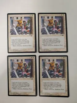 MTG Playset 4x Martyrdom (Wounded on Ground) (Alliances/White/C) - BGM - Image 1