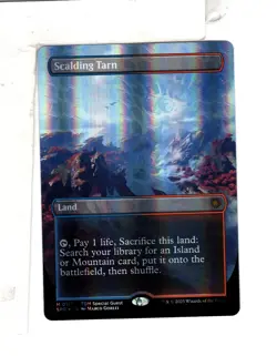 MTG SkeenAB Scalding Tarn DRAGONSCALE FOIL from SPG. NM. - Image 1