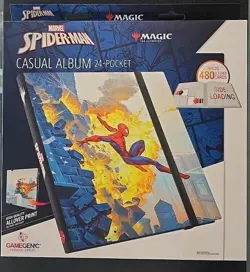 GameGenic MTG Casual Album 24-Pocket Side Load - Spider-man Green Goblin Binder - Image 1