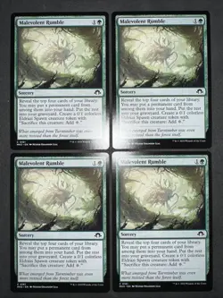 Malevolent Rumble - Modern Horizons 3 (MH3) x4 (Playset) MINT MTG Magic - Image 5