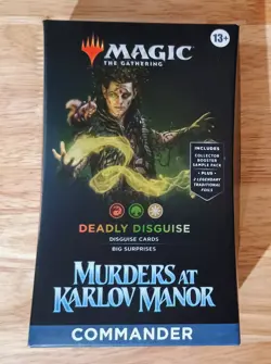 Murders At Karlov Manor Deadly Disguise Commander Deck MTG New Sealed - Image 1