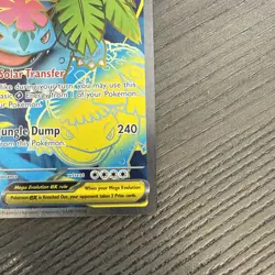 Mega Venusaur EX 155/132 Ultra Rare Pokemon Mega Evolution NM - Image 4