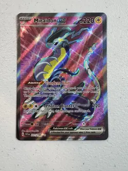 Miraidon ex 227/198 SV01: Scarlet & Violet Base Set Holo ( Near Mint ) Pokemon: - Image 1