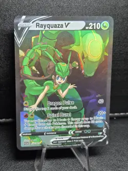 Pokemon Rayquaza V Waifu Cute Doujin Ultra Rare Foil ACG Art Card - NM - Image 2