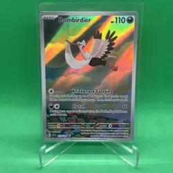 Bombirdier - 219/198 - Scarlet Violet Base Illustration Rare Pokemon TCG LP - Image 1