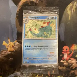 Pokemon Illustration Contest 2024 sealed promos: Pikachu, Feraligatr, Toxtricity - Image 1
