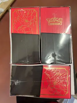 Lot Pokemon 3x Scarlet Violet Koraidon Elite Trainer Box ETB Sealed English OVP - Image 3
