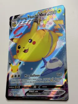 2021 Pokemon SWSH Celebrations Flying Pikachu VM #007/025 - Image 3