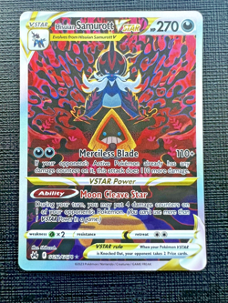 Pokemon Hisuian Samurott VSTAR GG52/GG70 Crown Zenith: Galarian Gallery Holo - Image 1