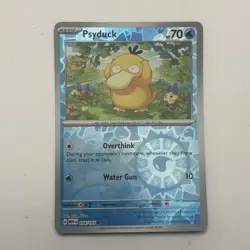 Pokemon TCG Psyduck Scarlet & Violet-151 054/165 Reverse Holo Common - Image 1