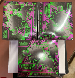 Lot Pokemon 3x Shrouded Fable Elite Trainer Box ETB Sealed New English OVP #2 - Image 1