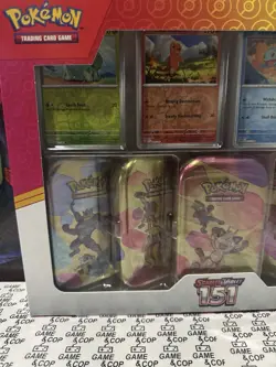 Pokemon Scarlet & Violet - 151 (5-Pack) Mini Tins w/ 4 Promos - NEW IN HAND - Image 3