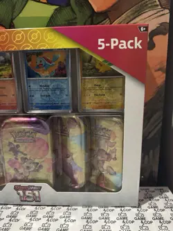 Pokemon Scarlet & Violet - 151 (5-Pack) Mini Tins w/ 4 Promos - NEW IN HAND - Image 5