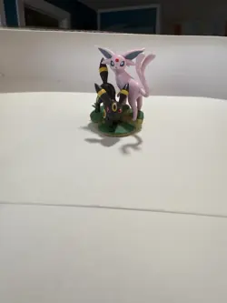 POKEMON Prismatic Evolutions Premium Figure Collection Espeon And Umbreon Figure - Image 1