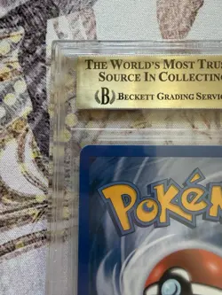 Pokemon 2006 EX LEGEND MAKER REVERSE FOIL #10 MEW HOLO R 10/92 - BGS 9.5 - Eng - Image 3