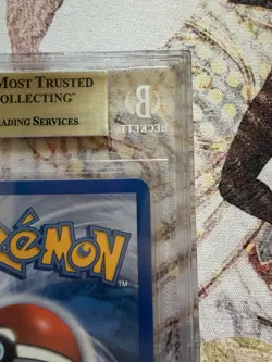 Pokemon 2006 EX LEGEND MAKER REVERSE FOIL #10 MEW HOLO R 10/92 - BGS 9.5 - Eng - Image 4