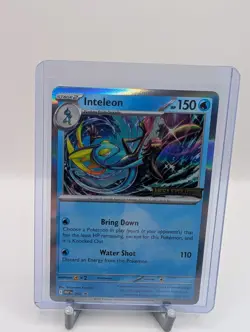 Pokemon TCG - Inteleon - Mega Evolutions 002 - Black Star Promo Stamped - Image 1