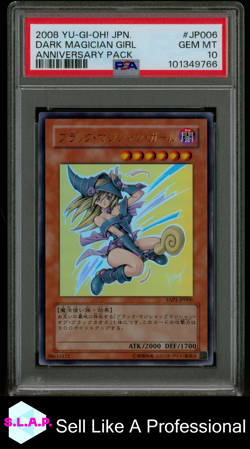DARK MAGICIAN GIRL YU-GI-OH! YAP1-JP006 2008 ANN. PACK GEM MINT JAPANISCH PSA 10 - Image 1