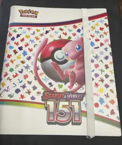 Pokemon Scarlet & Violet 151 - Mew Binder Collection - Binder Only NO CARDS - Image 1