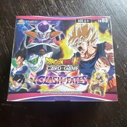 Clash of Fates Dragon Ball Super Card Game Booster Box with Acrylic Case - Image 2
