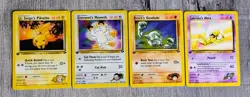 Pokemon Vintage 1st EDITION GYM HEROES Card Lot 1999 WOTC NM /LP - Image 2