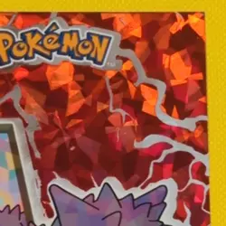 Rare Ditto #132 (Gengar) - Prizm Holo Box Hit - Crystal Dark Black Pokemon Card - Image 3