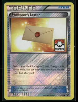 League & Championship Cards #123/146 Professor's Letter Reverse Holo - Image 1