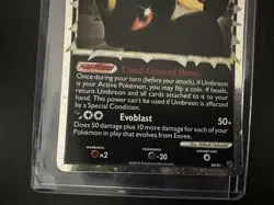 Umbreon Prime 86/90 Holo Rare Pokemon Card HGSS Undaunted Near Mint Minus (NM-) - Image 4