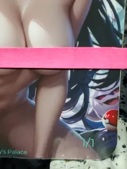 1/1 Only 1 Made Sabrina NSFW Pokemon Spicy Topless Lonestar Customs Waifu Card - Image 4