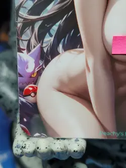 1/1 Only 1 Made Sabrina NSFW Pokemon Spicy Topless Lonestar Customs Waifu Card - Image 5