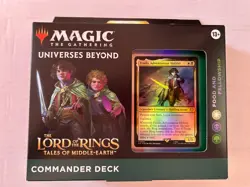 MTG Lord Of The Rings Food and Fellowship Commander Deck New English - Image 1
