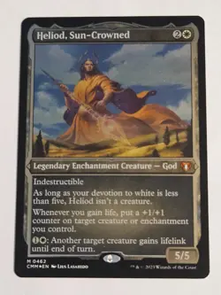 Heliod, Sun-Crowned (Foil Etched) Commander Masters Foil - Image 1