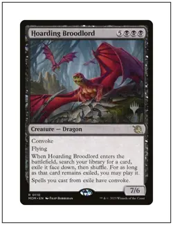 1x Hoarding Broodlord, Promo Pack, Magic the Gathering, MTG NM - Image 1