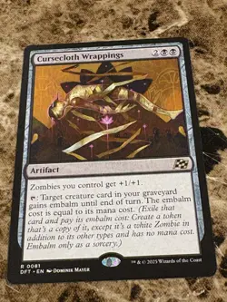CURSECLOTH WRAPPINGS Magic MTG Aetherdrift - Image 1