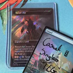 Barad-dur Borderless Surge Foil, Mtg Single, UB: Lord Of The Rings, Mythic 0751 - Image 3
