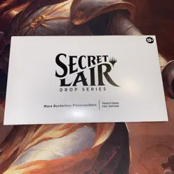 Mtg Secret Lair More Borderless Planeswalkers New Sealed Traditional Foil Editio - Image 1