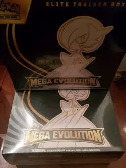 Lot of 2 Pokemon TCG Mega Evolution Gardevoir ETB NEW *Damaged* *READ* - Image 1