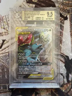 Pokemon Celebi E Venusaur GX SM167 ENG - BGS 9.5 - Black Star Promo - Image 1