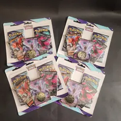 Sealed Pokemon Sword & Shield Chilling Reign 2 Pack Blisters Lot Of 4 JP0059 - Image 1