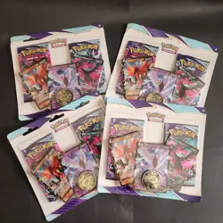 Sealed Pokemon Sword & Shield Chilling Reign 2 Pack Blisters Lot Of 4 JP0061 - Image 1