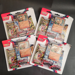 Sealed Pokemon Scarlet & Violet 3 Pack Blisters Arcanine Lot Of 4 JP0064 - Image 1