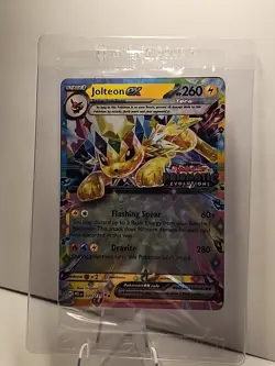 Jolteon EX 030/131 STAMPED SEALED Prismatic Evolutions Promo Pokemon TCG NM - Image 1
